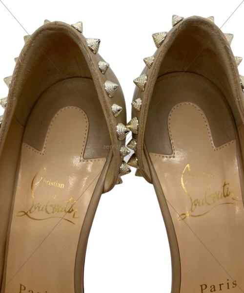 Christian Louboutin（クリスチャン・ルブタン）Christian Louboutin (クリスチャン・ルブタン) ヒールパンプス　Irishell ベージュ サイズ:36 1/2の古着・服飾アイテム