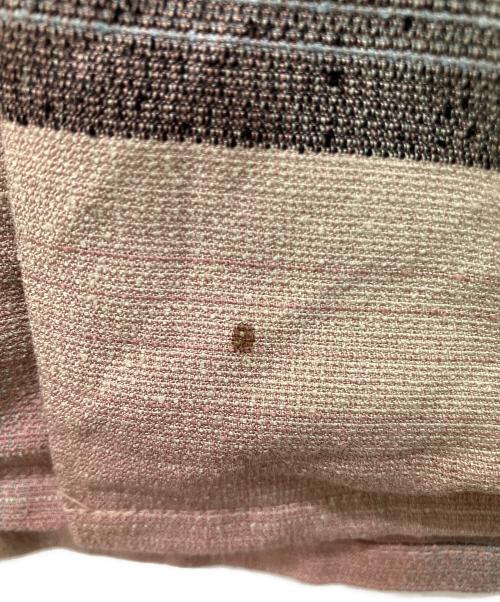 SUGARHILL（シュガーヒル）SUGARHILL (シュガーヒル) RAYON OMBRE PLAID OPEN COLLAR BLOUSE ピンク サイズ:1の古着・服飾アイテム