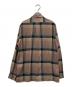 SUGARHILL (シュガーヒル) RAYON OMBRE PLAID OPEN COLLAR BLOUSE ピンク サイズ:1：20000円