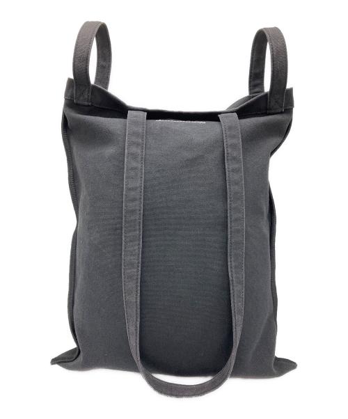 MM6 Maison Margiela（エムエムシックスメゾンマルジェラ）MM6 Maison Margiela (エムエムシックスメゾンマルジェラ) MM6 Maison Margiela　キャンバス　2wayトートバッグ ブラックの古着・服飾アイテム