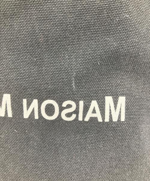 MM6 Maison Margiela（エムエムシックスメゾンマルジェラ）MM6 Maison Margiela (エムエムシックスメゾンマルジェラ) MM6 Maison Margiela　キャンバス　2wayトートバッグ ブラックの古着・服飾アイテム