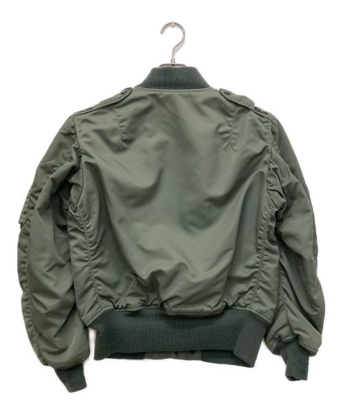 THE REAL McCOY'S（ザ・リアルマッコイズ）THE REAL McCOY'S (ザ・リアルマッコイズ) L-2Bフライトジャケット カーキ サイズ:Sの古着・服飾アイテム