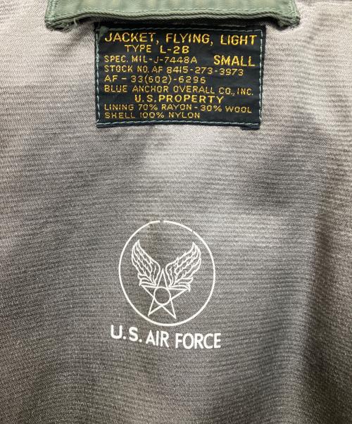 THE REAL McCOY'S（ザ・リアルマッコイズ）THE REAL McCOY'S (ザ・リアルマッコイズ) L-2Bフライトジャケット カーキ サイズ:Sの古着・服飾アイテム