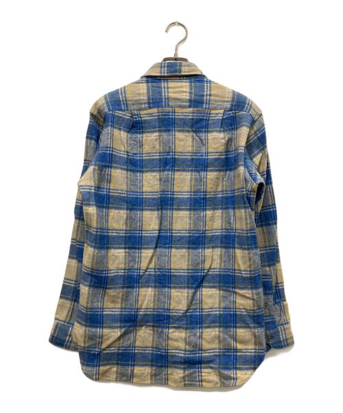 PENDLETON（ペンドルトン）PENDLETON (ペンドルトン) バージンウールチェックシャツ ブルー サイズ:15 1/2の古着・服飾アイテム