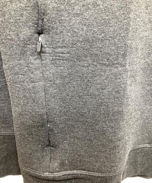 NANGA（ナンガ）NANGA (ナンガ) ワンポイントロゴスウェット グレー サイズ:Mの古着・服飾アイテム