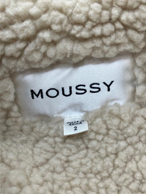 moussy（マウジー）moussy (マウジー) CROPPED FLIGHT ジャケット ブラック サイズ:2の古着・服飾アイテム