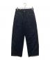SLY（スライ）の古着「Ngm.S JW STRAIGHT PT-A ナゴミ スライ ジャストウエスト ストレート パンツ」｜インディゴ