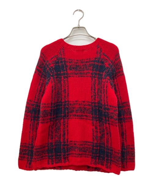 45rpm（45アールピーエム）45rpm (45アールピーエム) ニット レッド サイズ:Sの古着・服飾アイテム