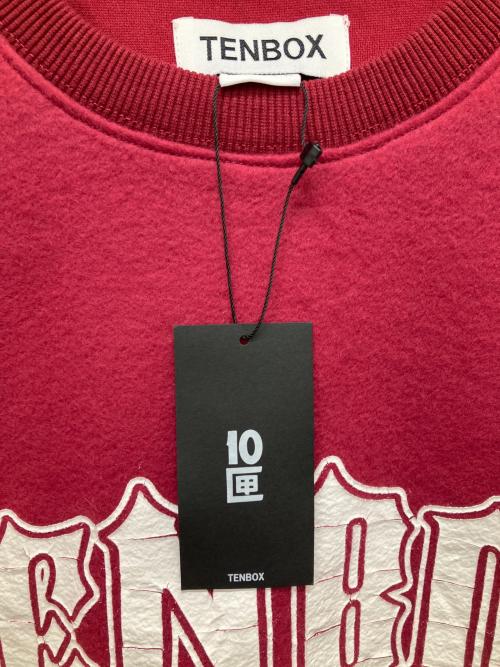 TENBOX（テンボックス）TENBOX (テンボックス) Reversible Sweat レッド サイズ:Mの古着・服飾アイテム