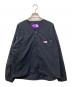 THE NORTHFACE PURPLELABEL（ザ・ノースフェイス パープルレーベル）の古着「Nylon Ripstop Field Cardigan ナイロンリップストップフィールドカーディガン」｜ブラック