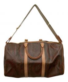 ETRO（エトロ）の古着「ペイズリー柄ボストンバッグ」｜ブラウン