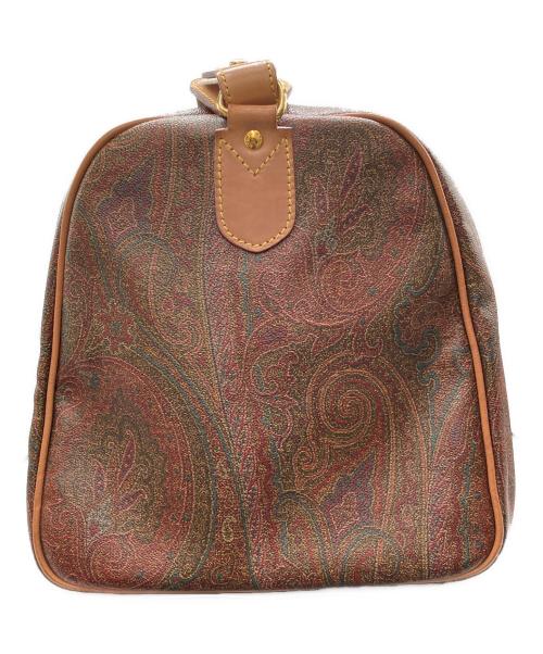 ETRO（エトロ）ETRO (エトロ) ペイズリー柄ボストンバッグ ブラウンの古着・服飾アイテム
