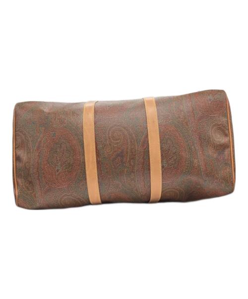 ETRO（エトロ）ETRO (エトロ) ペイズリー柄ボストンバッグ ブラウンの古着・服飾アイテム