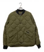 CANADA GOOSEカナダグース）の古着「ブラックレーベル ボズウェル リバーシブル ライナー ジャケット　Boswell Reversible Liner Jacket 」｜オリーブ