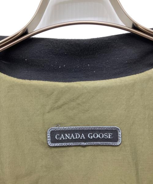 CANADA GOOSE（カナダグース）CANADA GOOSE (カナダグース) ブラックレーベル ボズウェル リバーシブル ライナー ジャケット　Boswell Reversible Liner Jacket  オリーブ サイズ:Lの古着・服飾アイテム