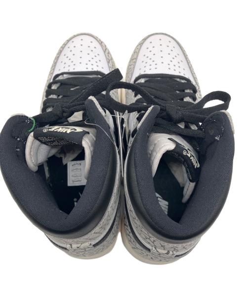 NIKE（ナイキ）NIKE (ナイキ) エアジョーダン1 ハイ OG グレー サイズ:25.0cmの古着・服飾アイテム