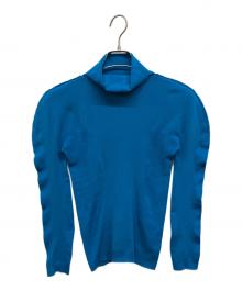 ISSEY MIYAKE me（イッセイ ミヤケ ミー）の古着「デザインカットソー」｜ブルー