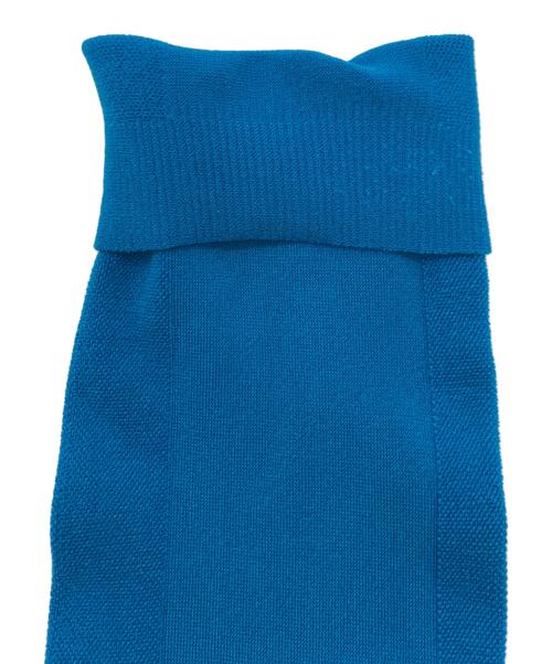 ISSEY MIYAKE me（イッセイ ミヤケ ミー）ISSEY MIYAKE me (イッセイ ミヤケ ミー) デザインカットソー ブルー サイズ:不明の古着・服飾アイテム