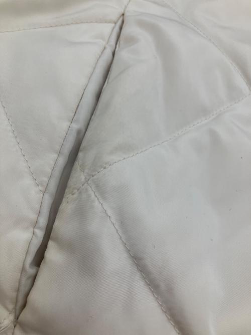 Acuta（アクータ）Acuta (アクータ) コクーンキルティングダウンジャケット ホワイト サイズ:Freeの古着・服飾アイテム