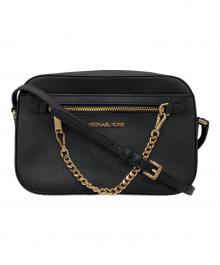 MICHAEL KORS（マイケル・コース）の古着「チェーンクロスボディバッグ」｜ブラック