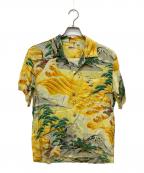 Sun Surfサンサーフ）の古着「アロハシャツ」｜イエロー