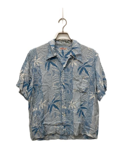 Sun Surf（サンサーフ）Sun Surf (サンサーフ) アロハシャツ ブルー サイズ:Mの古着・服飾アイテム