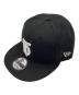 New Era（ニューエラ）の古着「イニシャルロゴキャップ」｜ブラック