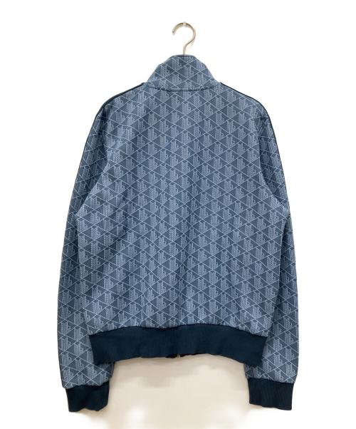 LACOSTE（ラコステ）LACOSTE (ラコステ) モノグラムジャカードトラックジャケット ブルー サイズ:Ｍの古着・服飾アイテム
