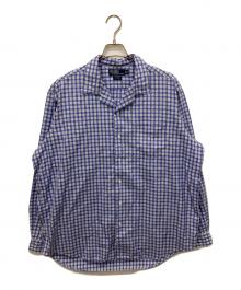 POLO RALPH LAUREN（ポロ・ラルフローレン）の古着「チェックシャツ」｜ブルー