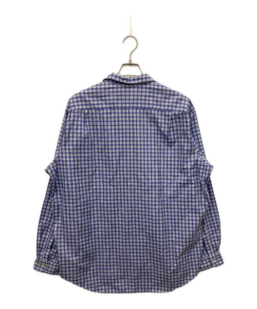 POLO RALPH LAUREN（ポロ・ラルフローレン）POLO RALPH LAUREN (ポロ・ラルフローレン) チェックシャツ ブルー サイズ:XLの古着・服飾アイテム