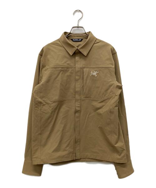 ARC'TERYX（アークテリクス）ARC'TERYX (アークテリクス) クロニン コットン オーバーシャツ ブラウン サイズ:XSの古着・服飾アイテム