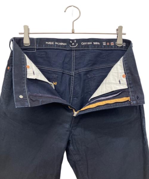 45R（フォーティファイブ・アール）45R (フォーティファイブ・アール) おこめサテンのクロスビー5 インディゴ サイズ:30の古着・服飾アイテム