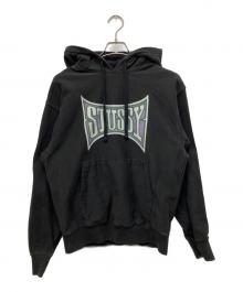 stussy×Champion（ステューシー×チャンピオン）の古着「PIGMENT DYED HOODIE」｜ブラック