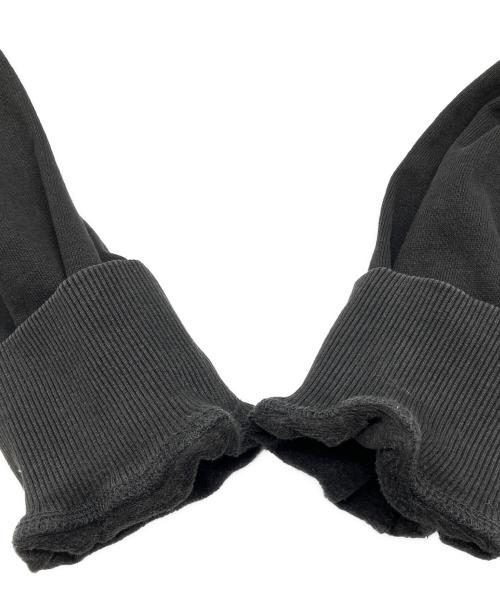 stussy（ステューシー）stussy (ステューシー) Champion (チャンピオン) PIGMENT DYED HOODIE ブラック サイズ:Sの古着・服飾アイテム