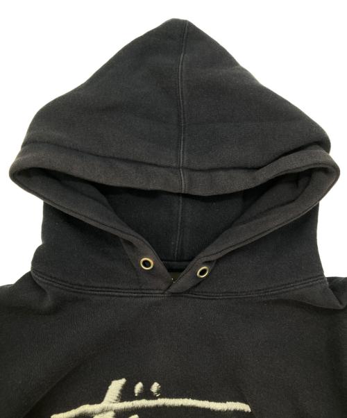 stussy（ステューシー）stussy (ステューシー) プルオーバーパーカー ネイビー サイズ:Mの古着・服飾アイテム