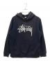 stussy（ステューシー）の古着「プルオーバーパーカー」｜ネイビー