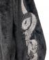 中古・古着 REFLEM (レフレム) ドラゴン刺繍 BIGファーパーカー ブラック サイズ:Free：8000円