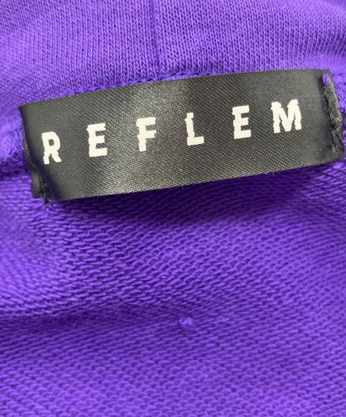 REFLEM（レフレム）REFLEM (レフレム) スタンドフードプルパーカー パープル サイズ:Freeの古着・服飾アイテム