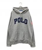 POLOポロ）の古着「ロゴパーカー」｜グレー