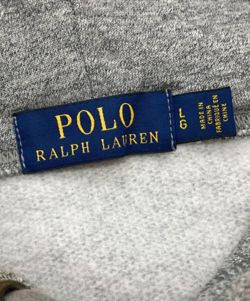 POLO（ポロ）POLO (ポロ) ロゴパーカー グレー サイズ:Lの古着・服飾アイテム
