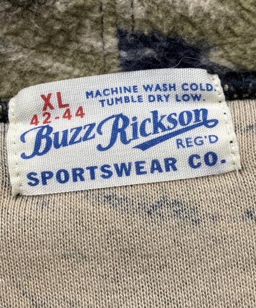 BUZZ RICKSON'S（バズリクソンズ）BUZZ RICKSON'S (バズリクソンズ) フリースパーカー グリーン サイズ:XLの古着・服飾アイテム