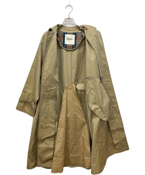 Gymphlex（ジムフレックス）Gymphlex (ジムフレックス) バルマカーンコート ベージュ サイズ:14の古着・服飾アイテム