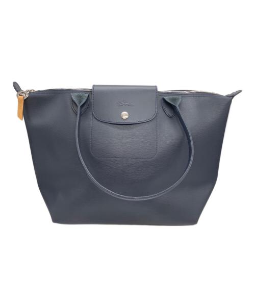 LONGCHAMP（ロンシャン）LONGCHAMP (ロンシャン) ル プリアージュ シティ M ネイビーの古着・服飾アイテム
