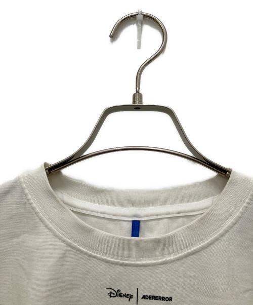 DISNEY（ディズニー）DISNEY (ディズニー) ADER error (アーダーエラー) Blue Easter Egg Graphic T-Shirt ホワイト サイズ:Mの古着・服飾アイテム