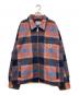 Carhartt WIP（カーハート ワークインプログレス）の古着「KYRON SHIRT JACKET」｜オレンジ×ブルー