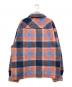 Carhartt WIP (カーハート ワークインプログレス) KYRON SHIRT JACKET オレンジ×ブルー サイズ:L：35000円