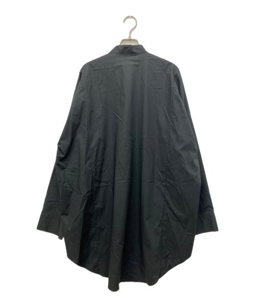 HARUNOBUMURATA（ハルノブ ムラタ）HARUNOBUMURATA (ハルノブ ムラタ) オーバーサイズコットンポプリンシャツ ブラック サイズ:34の古着・服飾アイテム