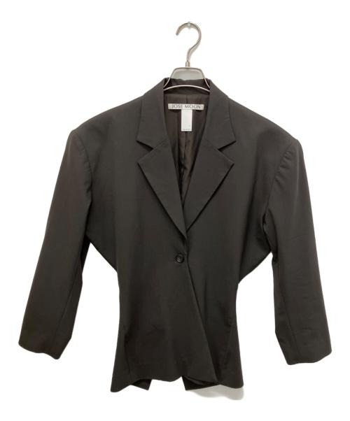JOSE MOON（ジョゼムーン）JOSE MOON (ジョゼムーン) WAIST CONSCIOUS OVER JACKET ブラウン サイズ:Fの古着・服飾アイテム