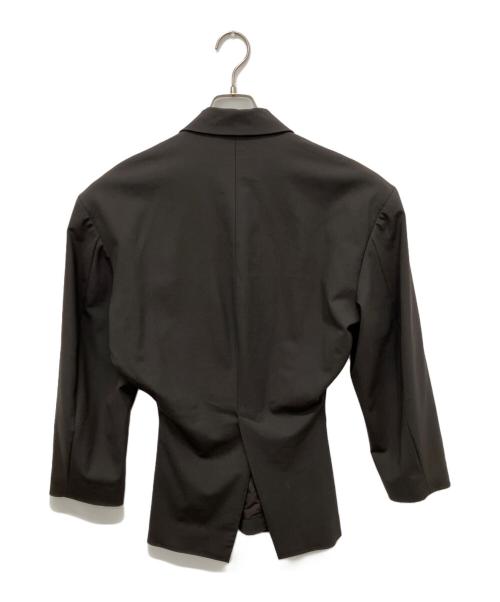JOSE MOON（ジョゼムーン）JOSE MOON (ジョゼムーン) WAIST CONSCIOUS OVER JACKET ブラウン サイズ:Fの古着・服飾アイテム