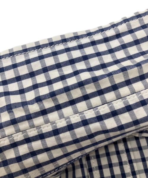 CAHLUMN（カウラム）CAHLUMN (カウラム) ギンガムチェックシャツ ネイビー サイズ:XXLの古着・服飾アイテム